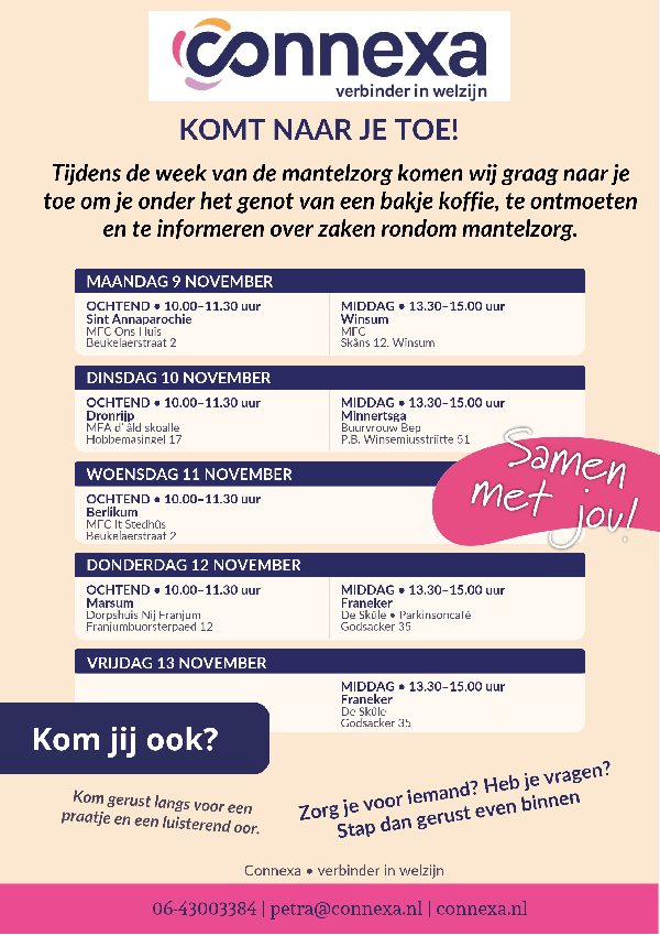 Week van de Mantelzorg